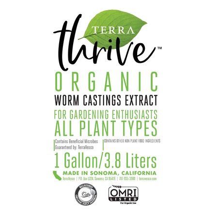 Terrathrive TerraThrive™ Worm Castings Extract , 1 gal. TTWCE1G